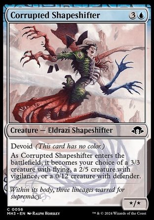 【ENG】《腐化變形獸/Corrupted Shapeshifter》[近代新篇三]