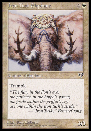 【ENG】《＜鐵牙象＞/Iron Tusk Elephant》[海市蜃樓]