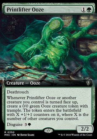 【ENG】《模印泥漿/Printlifter Ooze》[卡洛夫莊園謀殺案指揮官]
