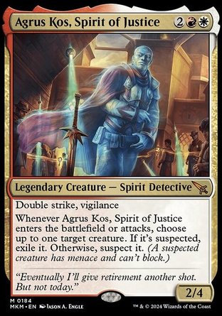 【ENG】《正義之魂阿固寇斯/Agrus Kos, Spirit of Justice》[卡洛夫莊園謀殺案]