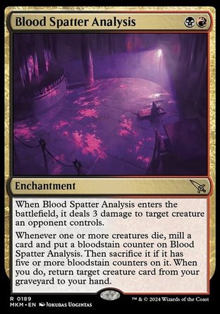 【ENG】《血跡分析/Blood Spatter Analysis》[卡洛夫莊園謀殺案]