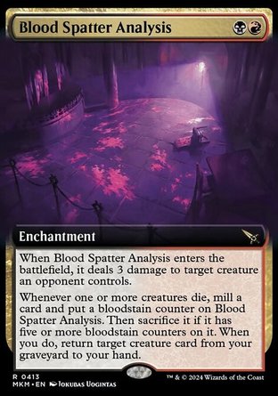 【ENG】《血跡分析/Blood Spatter Analysis》[卡洛夫莊園謀殺案]