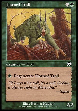 【JPN】《角巨魔/Horned Troll》[瑪凱迪亞]