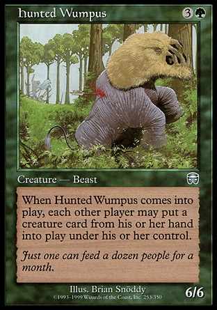 【JPN】《捕獲的獅頭象/Hunted Wumpus》[瑪凱迪亞]
