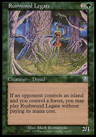【JPN】《銀葉林特使/Rushwood Legate》[瑪凱迪亞]