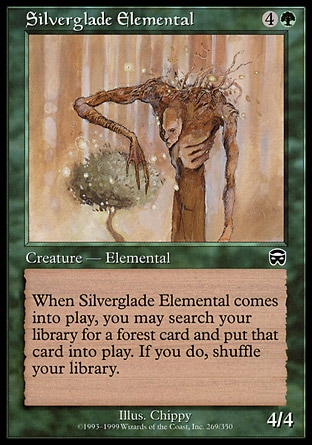 【JPN】《銀鏡谷元素/Silverglade Elemental》[瑪凱迪亞]
