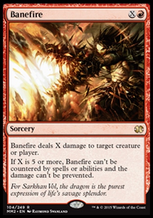 【JPN】《禁咒焰/Banefire》[近代大師2015版]