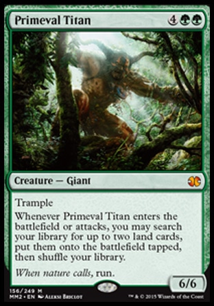 【JPN】《太古泰坦/Primeval Titan》[近代大師2015版]