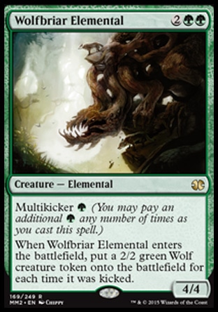 【JPN】《狼荊元素/Wolfbriar Elemental》[近代大師2015版]