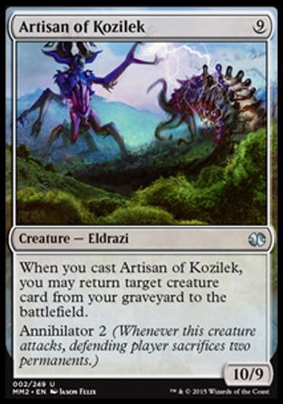 【JPN】《寇基雷工匠/Artisan of Kozilek》[近代大師2015版]