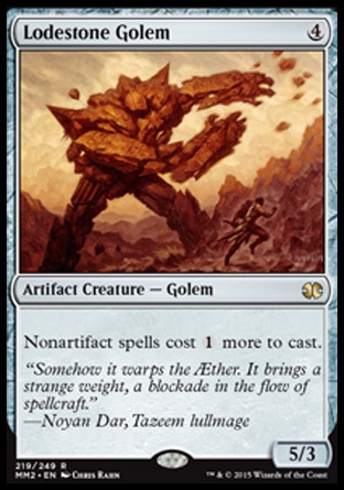 【JPN】《磁石魔像/Lodestone Golem》[近代大師2015版]