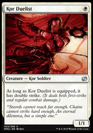 【JPN】《寇族鬥客/Kor Duelist》[近代大師2015版]