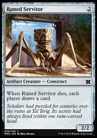 【JPN】《符文隨侍/Runed Servitor》[近代大師2015版]