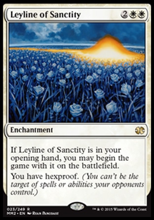 【JPN】《聖潔地脈/Leyline of Sanctity》[近代大師2015版]