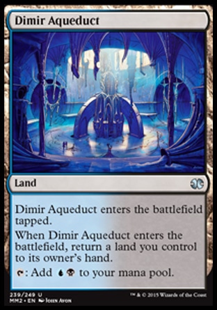 【JPN】《底密爾下水道/Dimir Aqueduct》[近代大師2015版]