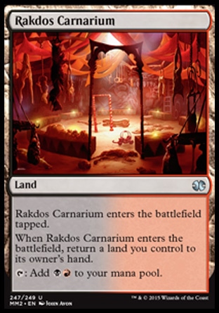 【JPN】《拉鐸司剜祭場/Rakdos Carnarium》[近代大師2015版]