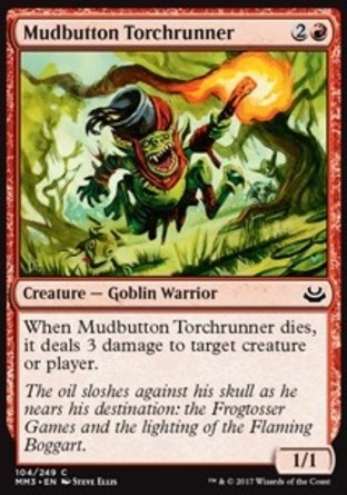 【JPN】《泥鈕炬跑者/Mudbutton Torchrunner》[近代大師2017版]