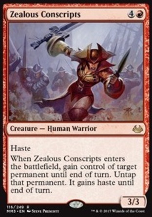 【JPN】《狂熱民兵/Zealous Conscripts》[近代大師2017版]
