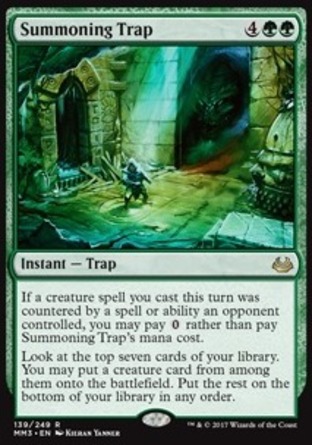 【JPN】《召獸陷阱/Summoning Trap》[近代大師2017版]