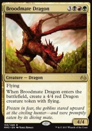 【JPN】《幼伴巨龍/Broodmate Dragon》[近代大師2017版]