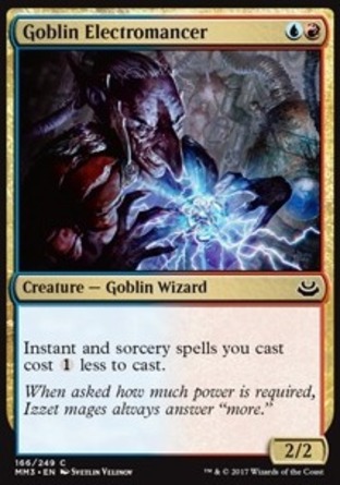 【JPN】《鬼怪電流術士/Goblin Electromancer》[近代大師2017版]