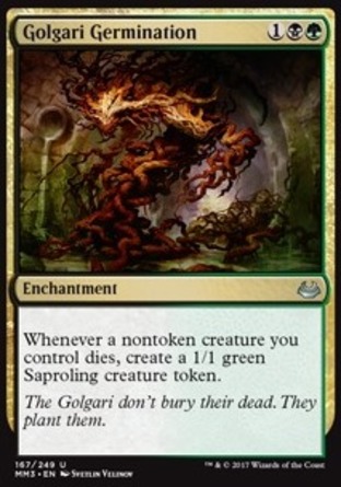 【JPN】《葛加理式萌生/Golgari Germination》[近代大師2017版]