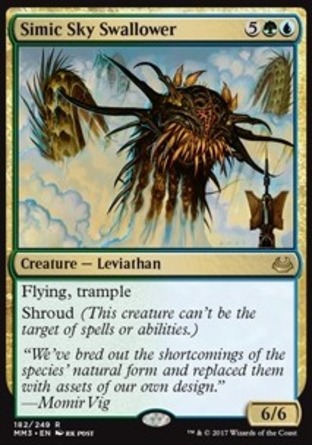 【JPN】《析米克蔽空霸/Simic Sky Swallower》[近代大師2017版]