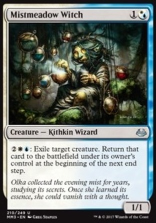 【JPN】《霧牧地魔法師/Mistmeadow Witch》[近代大師2017版]