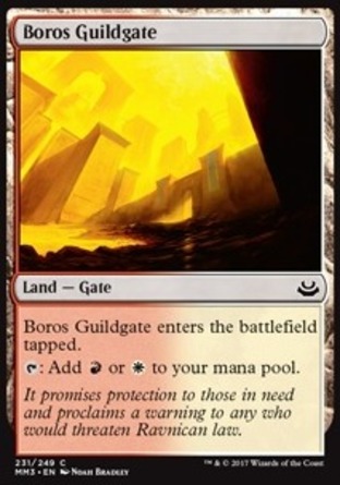 【JPN】《波洛斯公會門/Boros Guildgate》[近代大師2017版]