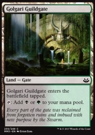 【JPN】《葛加理公會門/Golgari Guildgate》[近代大師2017版]