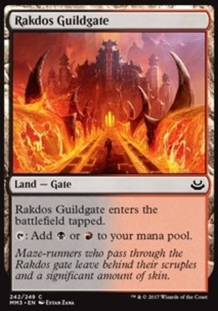 【JPN】《拉鐸司公會門/Rakdos Guildgate》[近代大師2017版]