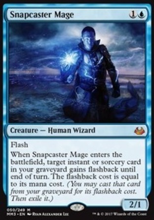 【JPN】《迅咒法師/Snapcaster Mage》[近代大師2017版]〔SP〕