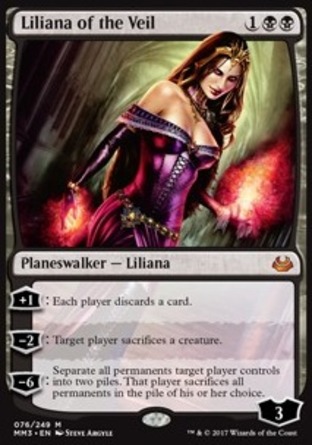 【JPN】《面紗的莉蓮娜/Liliana of the Veil》[近代大師2017版]