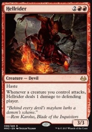 【JPN】《地獄騎士/Hellrider》[近代大師2017版]