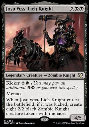 【ENG】《巫妖騎士霍蘇維斯/Josu Vess, Lich Knight》[邪軍壓境指揮官]