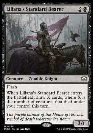 【ENG】《莉蓮娜的旗手/Liliana's Standard Bearer》[邪軍壓境指揮官]