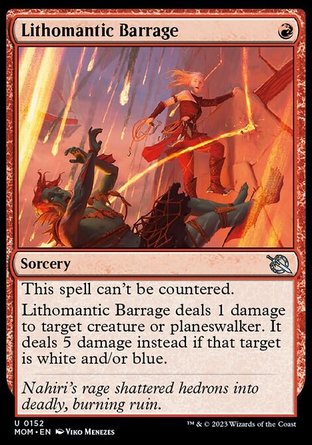 【ENG】《礫岩齊擊/Lithomantic Barrage》[邪軍壓境]