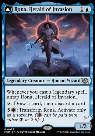 【JPN】《進軍傳令羅娜/Rona, Herald of Invasion》[邪軍壓境]