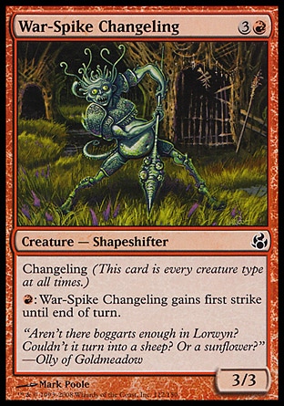 【JPN】《戰刺化形/War-Spike Changeling》[晨光]