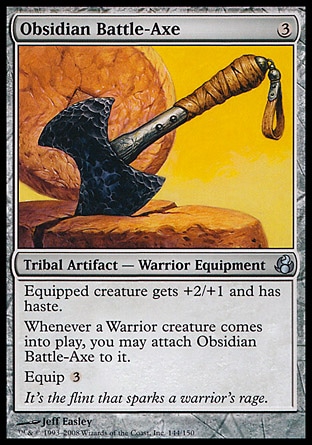 【JPN】《黑曜戰斧/Obsidian Battle-Axe》[晨光]