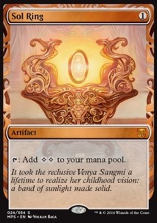 【ENG】 ☆Foil☆ 《陽光戒/Sol Ring》[卡拉德許發明]〔HP〕