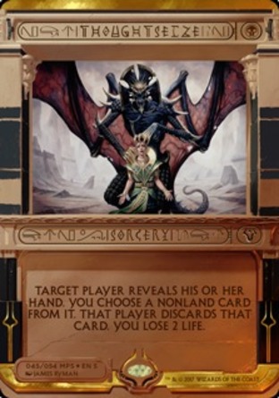【ENG】 ☆Foil☆ 《攫取思緒/Thoughtseize》[阿芒凱祝願]