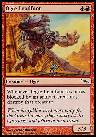 【JPN】《鉛足食人魔/Ogre Leadfoot》[秘羅地]
