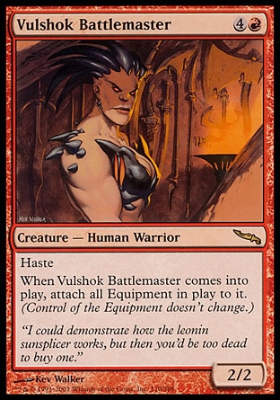 【JPN】《瓦許克格鬥專家/Vulshok Battlemaster》[秘羅地]