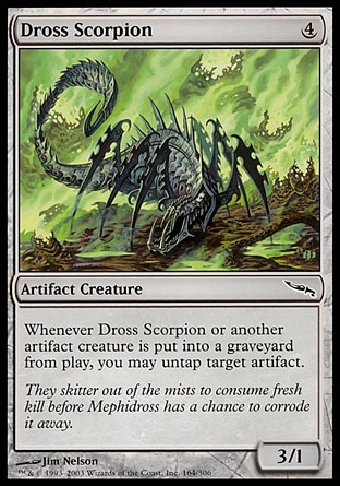 【JPN】《蔓非沼蠍子/Dross Scorpion》[秘羅地]