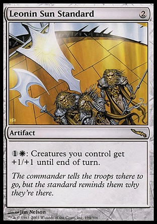 【JPN】《獅族太陽軍旗/Leonin Sun Standard》[秘羅地]