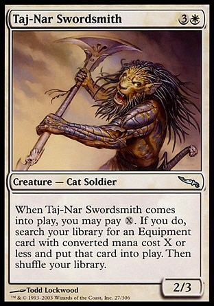 【JPN】《塔吉納鍛劍兵/Taj-Nar Swordsmith》[秘羅地]