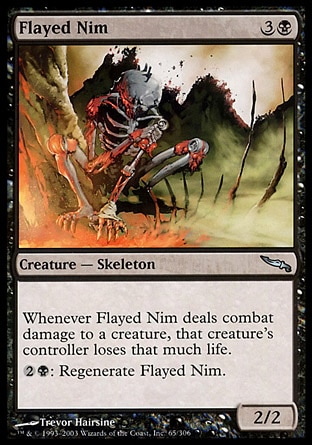 【JPN】《劫掠濘族/Flayed Nim》[秘羅地]