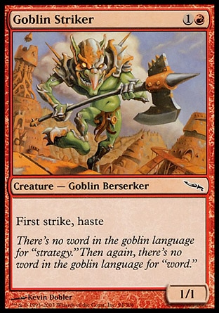 【JPN】《鬼怪打擊手/Goblin Striker》[秘羅地]