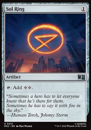 【ENG】《陽光戒/Sol Ring》[漫威超級英雄指揮官]